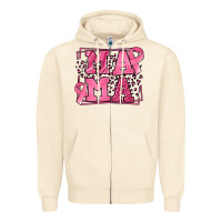 Sandshell Breast Cancer Awareness mama Zipper Hoodie - LillyAllenDesigns