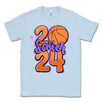 Dusty Blue senior 2024 basketball Classic Tee - MaliasSmallBusiness