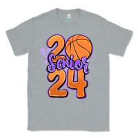 Heather Grey senior 2024 basketball Classic Tee - MaliasSmallBusiness