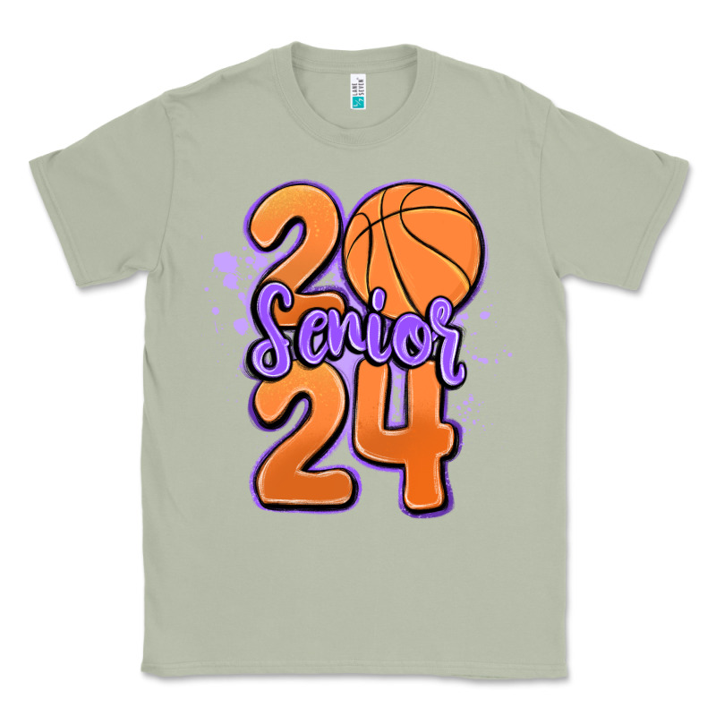 Senior 2024 Basketball Classic Tee by MaliasSmallBusiness | Teevron