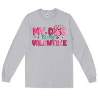 Moon Dust my dog is my valentine Long Sleeve Tee - MaliasSmallBusiness
