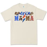 Bone american mama thunderbolt Premium Tee - HRA Design Shop
