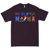 Plum american mama thunderbolt Premium Tee - HRA Design Shop