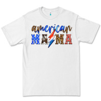 White american mama thunderbolt Premium Tee - HRA Design Shop
