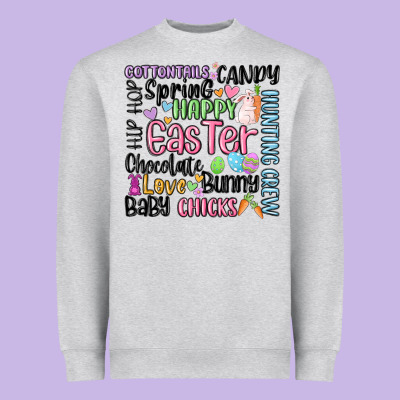 Easter Subway Heavyweight Sweatshirt Designed By Maliassmallbusiness