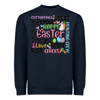 Navy easter subway Heavyweight Sweatshirt - MaliasSmallBusiness