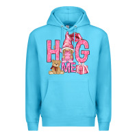 Ocean Blue hug me with gnome hjf Premium Hoodie - HowdyJamesFarm