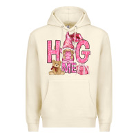 Sandshell hug me with gnome hjf Premium Hoodie - HowdyJamesFarm