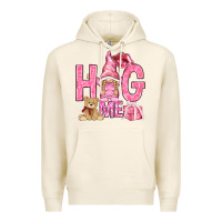 Tofu hug me with gnome hjf Premium Hoodie - HowdyJamesFarm