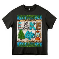 Asphalt lake life air freshener Heavy Core Tee - HRA Design Shop