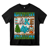 Black lake life air freshener Heavy Core Tee - HRA Design Shop