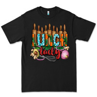 Black lunch lady with onions Premium Tee - AdoDesignShop