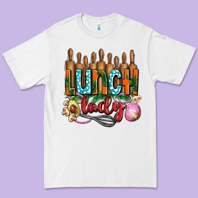 Lunch Lady With Onions Premium Tee Designed By Adodesignshop