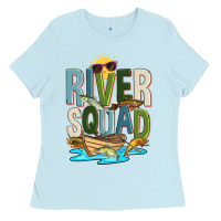 Baby Blue river squad Ladies Tee - Zillion Design Studio
