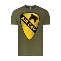 Vintage Olive 1st cavalry division air cav Vintage Tee - Jasminsmagicworld