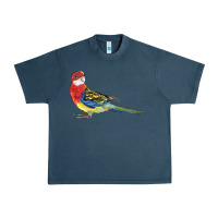 Midnight Navy Rosella Bird Urban Heavy Tee - LillyAllenDesigns