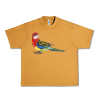 Peanut Butter Rosella Bird Urban Heavy Tee - LillyAllenDesigns