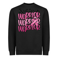 Black breast cancer warrior Heavyweight Sweatshirt - MaliasSmallBusiness