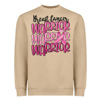 Breast Cancer Warrior Heavyweight Sweatshirt | Teevron