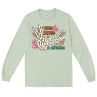 Matcha good energy is contagious Long Sleeve Tee - MaliasSmallBusiness