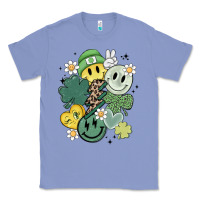 Colony Blue st patricks day green smile Classic Tee - MaliasSmallBusiness