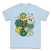 St Patricks Day Green Smile Classic Tee | Teevron