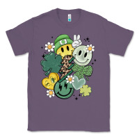 Lavender st patricks day green smile Classic Tee - MaliasSmallBusiness