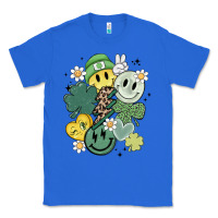 True Royal st patricks day green smile Classic Tee - MaliasSmallBusiness