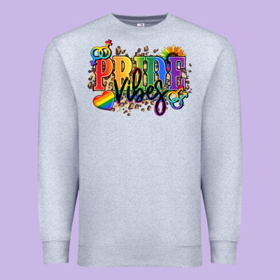 Pride Vibes Premium Sweatshirt Designed By Nancycooperartshop