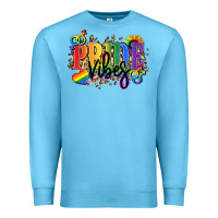Ocean Blue Pride vibes Premium Sweatshirt - NancyCooperArtShop