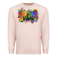 Pale Pink Pride vibes Premium Sweatshirt - NancyCooperArtShop