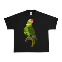 Black New Zealand Paraket Parrot Urban Heavy Tee - LillyAllenDesigns