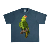 Midnight Navy New Zealand Paraket Parrot Urban Heavy Tee - LillyAllenDesigns