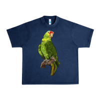 Navy New Zealand Paraket Parrot Urban Heavy Tee - LillyAllenDesigns