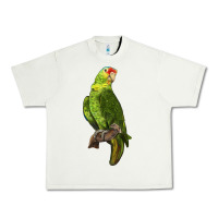 Pistachio New Zealand Paraket Parrot Urban Heavy Tee - LillyAllenDesigns