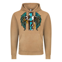 Vintage Camel Western Wings Cross Hope Vintage Hoodie - RanaPortraitStore