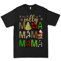 Black jolly mama mama mama Premium Tee - FaDigitalArtStudio