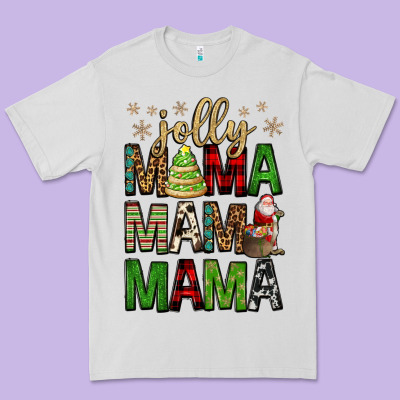 Jolly Mama Mama Mama Premium Tee Designed By Fadigitalartstudio