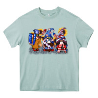 Arona USA 4th of July gnomes  4th of july Heavy Core Tee - CowGirlArtShop