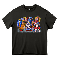 Asphalt USA 4th of July gnomes  4th of july Heavy Core Tee - CowGirlArtShop