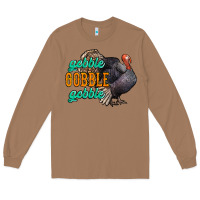 Toasted Coconut Thanksgiving turkey gobble gobble Long Sleeve Tee - NancyCooperArtShop