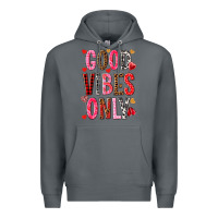 Rock Good vibes only Valentine's Day Premium Hoodie - HowdyJamesFarm