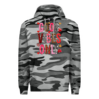 Slate Camo Good vibes only Valentine's Day Premium Hoodie - HowdyJamesFarm