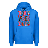 True Royal Good vibes only Valentine's Day Premium Hoodie - HowdyJamesFarm