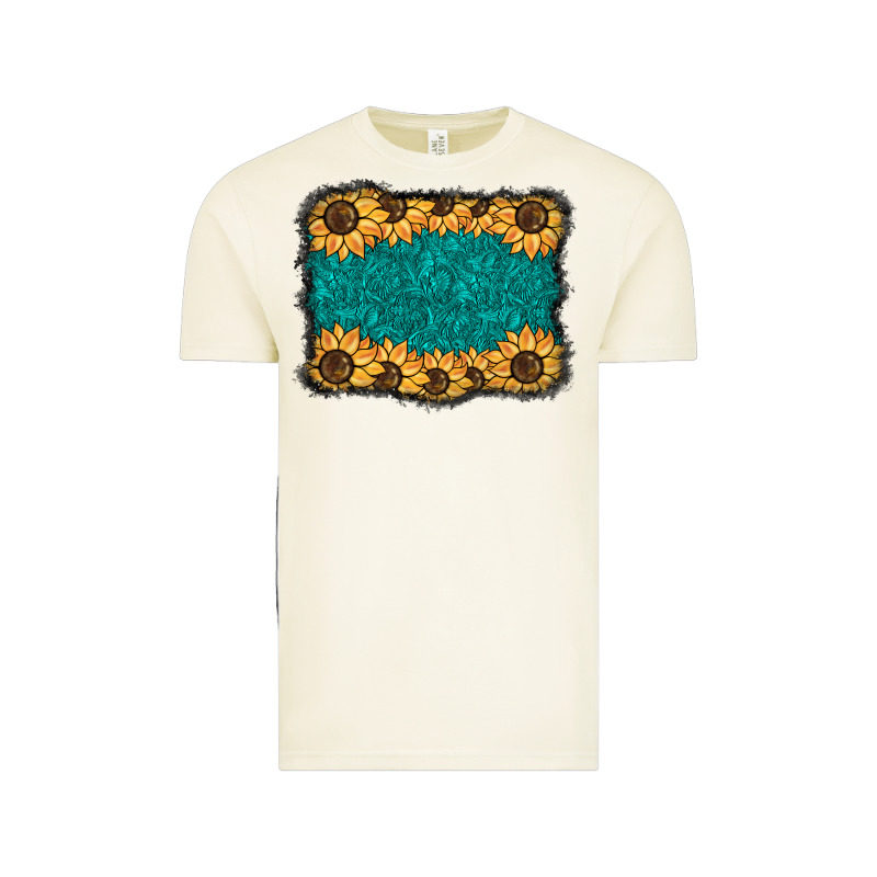 Sunflower Background Vintage Tee by BarkalooDesign | Teevron