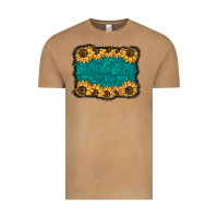 Vintage Camel sunflower background Vintage Tee - BarkalooDesign