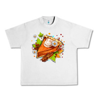 Lunar Rock pumpkin pie with daisies and cinnamon Urban Heavy Tee - AdoDesignShop