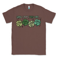 Chestnut god says i am patrick's day Classic Tee - MaliasSmallBusiness