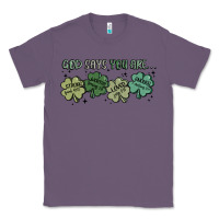Lavender god says i am patrick's day Classic Tee - MaliasSmallBusiness