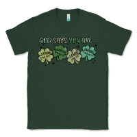 Sports Green god says i am patrick's day Classic Tee - MaliasSmallBusiness